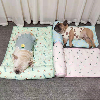 Cooling Dog Mat and Cat Bed for Travel and Outdoor Use