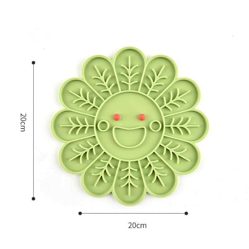 Lick Mat Slow Feeding, Food Bowl For Small Medium Dogs Puppy Cat Treat Feeder Dispenser Pet Supplies