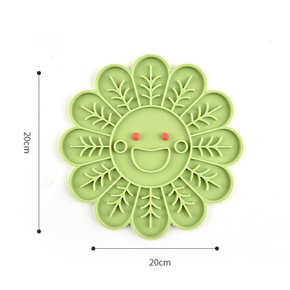 Lick Mat Slow Feeding, Food Bowl For Small Medium Dogs Puppy Cat Treat Feeder Dispenser Pet Supplies