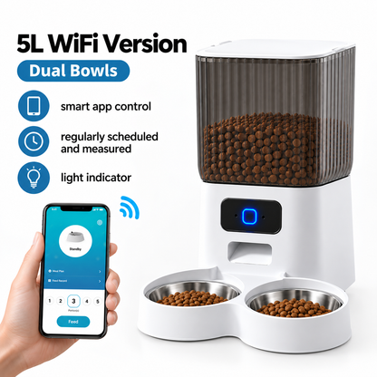 5L Automatic Pet Feeder