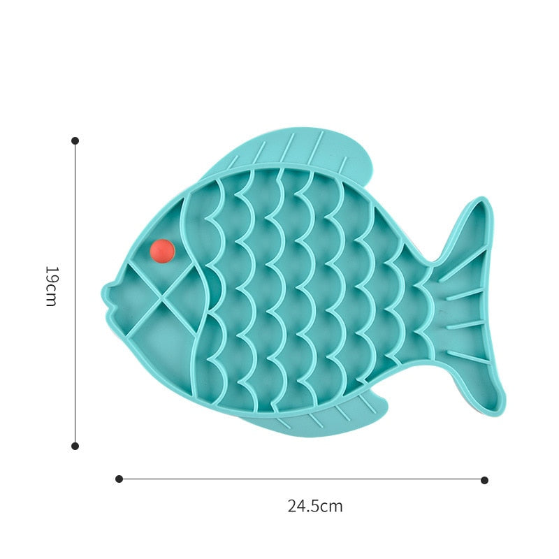 Lick Mat Slow Feeding, Food Bowl For Small Medium Dogs Puppy Cat Treat Feeder Dispenser Pet Supplies