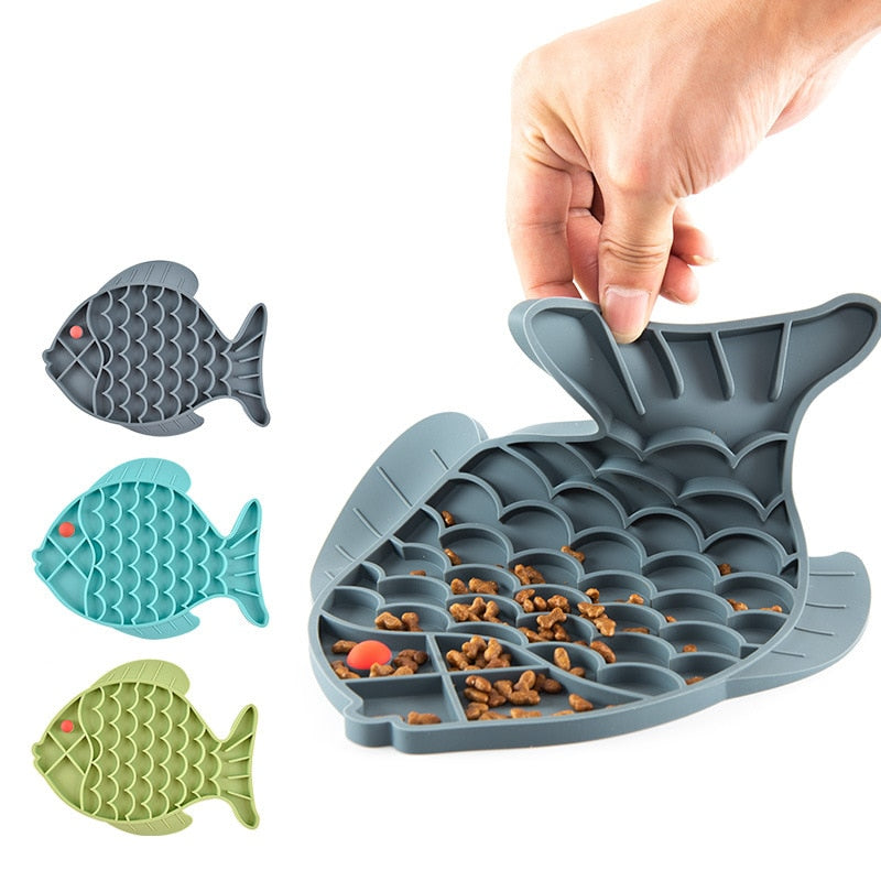 Lick Mat Slow Feeding, Food Bowl For Small Medium Dogs Puppy Cat Treat Feeder Dispenser Pet Supplies