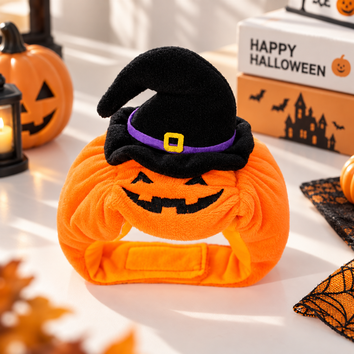 Pumpkin Halloween Costume for Dogs & Cats