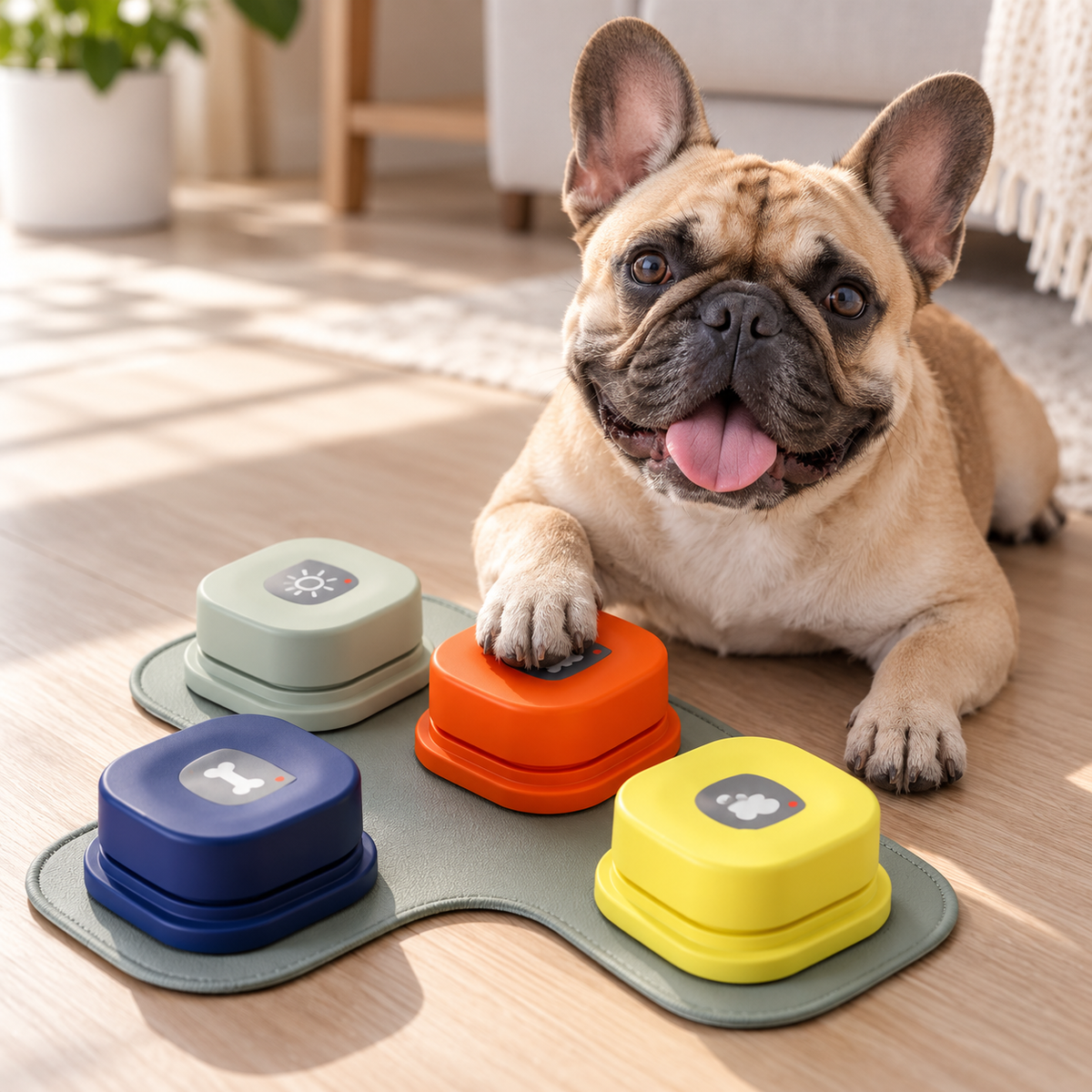 Recordable Talking Button for Pet Communication