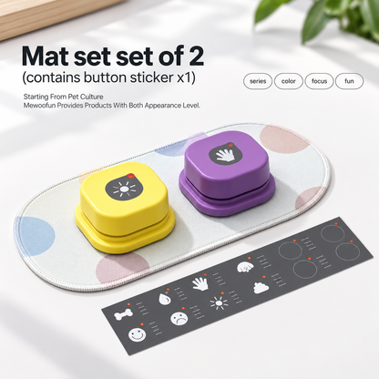 Recordable Talking Button for Pet Communication