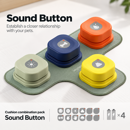 Recordable Talking Button for Pet Communication
