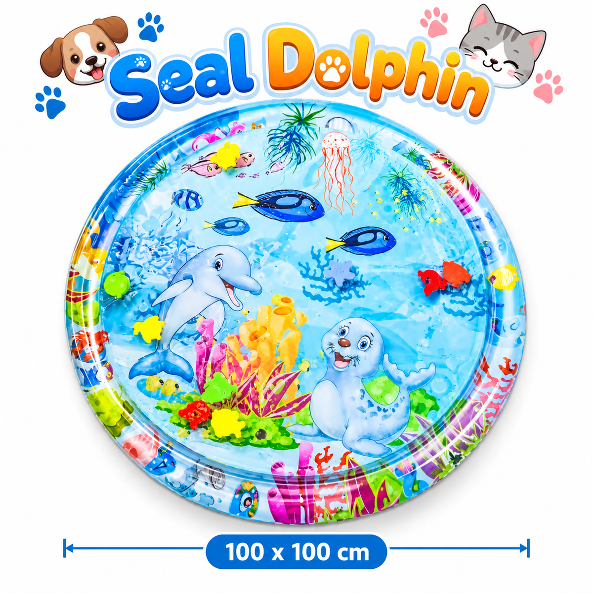 Cooling Water Play Mat for Cats & Dogs